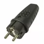 PAWBOL D.3158L LUX Przenośna gumowa wtyczka zasilająca 250V 16A IP44 Schuko