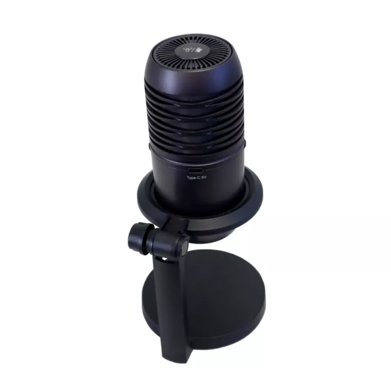 PCBuilder CAST CORE USB Gaming Microphone - Pojemnościowy, Kardiokierunkowy, RGB, USB-C
