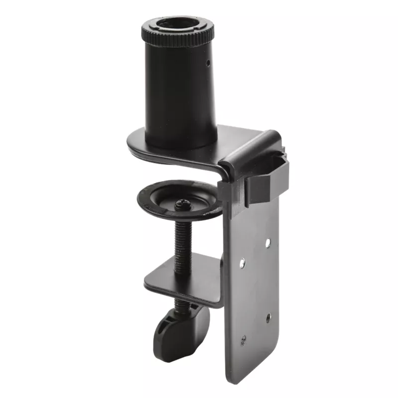 PCBuilder CAST STEADY Mikrofonowy Wysięgnik - Ramię Nożycowe z Mocowaniem Do Stołu, Stal, Udźwig 1,5 kg, Zasięg 750 mm, Obrót 360°, Ukryte Prowadzenie Kabli, Czarny