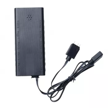 PCBuilder TORNADO CHILL ARGB 120mm zestaw wentylatorów - 3 szt., Addressable RGB, PWM, łożysko hydrauliczne, 65 CFM, hub 6-portowy