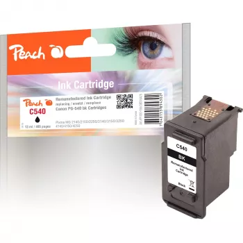 PEACH Tusz czarny PI100-155 (kompatybilny z Canon PG-540)