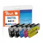 Peach Remanufactured Ink Cartridge Multipack for Brother LC-427XL (2 Black, 1 Cyan, 1 Magenta, 1 Yellow) High Yield
