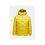 PEAK PERFORMANCE M Helium Down Hood Jacket Męska Żółty Rozmiar M