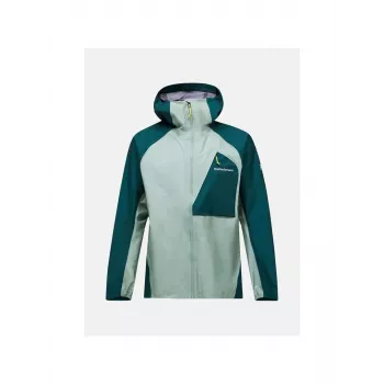 PEAK PERFORMANCE M Trail Hipe 3L Shell Jacket Men's Green L