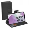 PEDEA Book Cover Classic dla Samsung Galaxy A36/A56 5G - Czarny