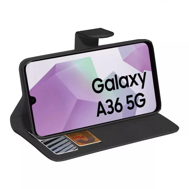 PEDEA Book Cover Classic dla Samsung Galaxy A36/A56 5G - Czarny