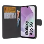 PEDEA Book Cover Classic dla Samsung Galaxy A36/A56 5G - Czarny