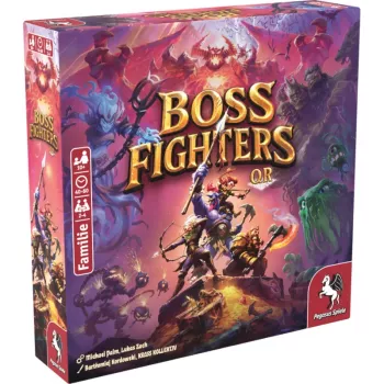 Pegasus Spiele Boss Fighters QR Kooperacyjna Gra Karciana (51270G)