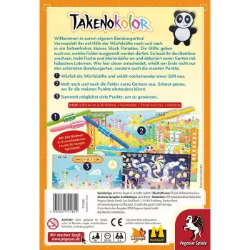 Pegasus Spiele Takenokolor Gra Rodzinna