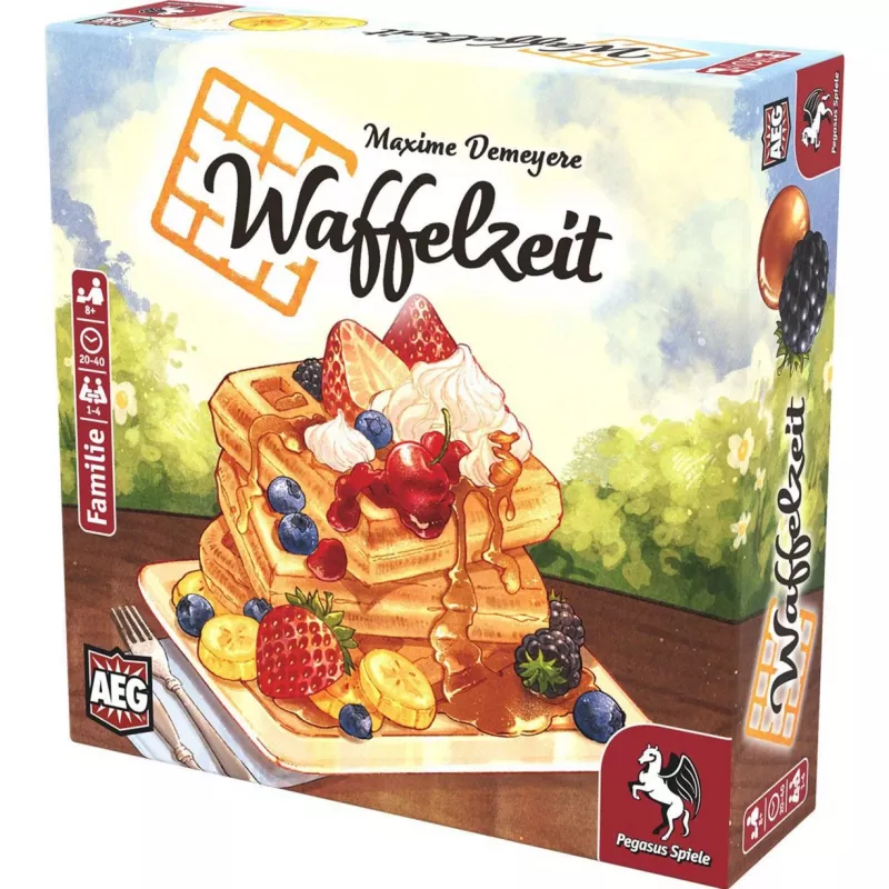PEGASUS Waffle Time Gofrownica w kształcie serca, 930 W, z powłoką nieprzywierającą, ze stali nierdzewnej