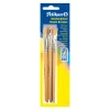 Pelikan 720409 Pędzel płaski rozmiar 9, srebrny, 10 sztuk