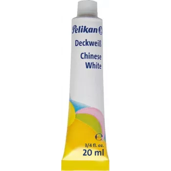 Pelikan 732/7 Chińska biel kryjąca farba akwarelowa, tuba 20 ml 831297