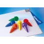 Pelikan 804073 Zestaw kredek woskowych 6 kolorów w pudełku kartonowym