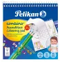 Zestaw do kolorowania Pelikan 811231, 15 stron, chłopcy/dziewczynki, kredki w zestawie, obrazki do kolorowania