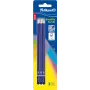 Pelikan 978783 Ołówek grafitowy sześciokątny 2B, niebieski, drewno z certyfikatem FSC, Niemcy, blister