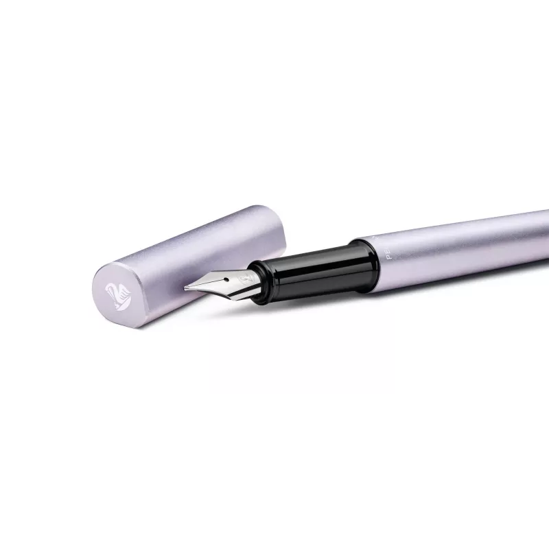 Pelikan Ineo Elements Fountain Pen Lavender Scent, matowe anodowane aluminium, polerowana stalowa stalówka M 300009908