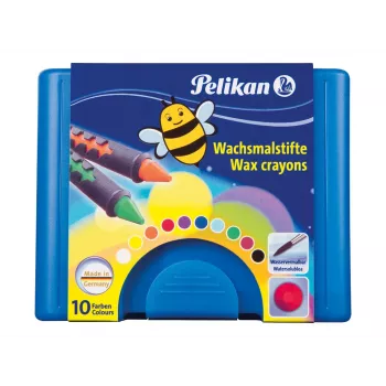 Pelikan K12 Kredki woskowe 10 kolorów w pudełku tekturowym 723155