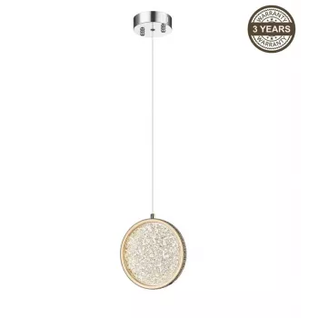 Lampa wisząca LED Napoli A2378-1 20cm 10W Warm White