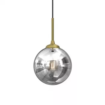 Lampa wisząca Bursa E14 Czarny/Złoty