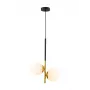 Lampa wisząca Raile 2xE27 Złota