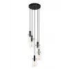 Lampa wisząca Montefino 97368 5x60W E27 Chrom/Biały