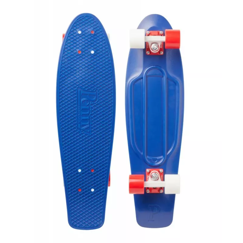 Penny Cruiser 27 Niebieski Czerwone Białe Koła