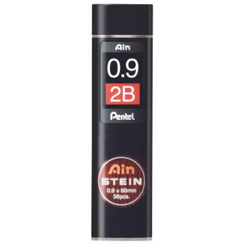 Pentel Ain Stein C279 Wkłady do ołówków automatycznych 2B 0,9 mm 36 sztuk w tubie