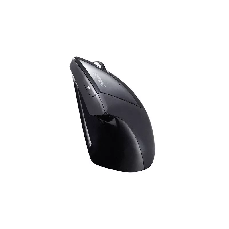 Perixx PERIMICE-713 Bezprzewodowa Ergonomiczna Mysz Pionowa, Praworęczna, Optyczna, 2000 DPI, 2,4 GHz, Nano Odbiornik, Czarna