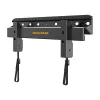 PERLEGEAR PGMT7 Uchwyt TV Full Motion do telewizorów 24-55 cali, dwuramienny uchwyt ścienny z regulacją, maks. obciążenie 45 kg, VESA 75x75 do 400x400 mm, czarny