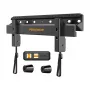 PERLEGEAR PGMT7 Uchwyt TV Full Motion do telewizorów 24-55 cali, dwuramienny uchwyt ścienny z regulacją, maks. obciążenie 45 kg, VESA 75x75 do 400x400 mm, czarny