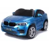 PETMEX Samochód elektryczny dla dzieci BMW X6M Lakierowany Niebieski