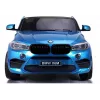 PETMEX Samochód elektryczny dla dzieci BMW X6M Lakierowany Niebieski