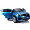 PETMEX Samochód elektryczny dla dzieci BMW X6M Lakierowany Niebieski