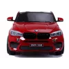 PETMEX Samochód na baterie Nowy BMW X6M SUV LED MP3 Lakierowany czerwony