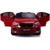 PETMEX Samochód na baterie Nowy BMW X6M SUV LED MP3 Lakierowany czerwony