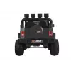 PETMEX Jeep HP012 na baterię dla dzieci z diodami LED i odtwarzaczem MP3, czarny