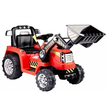 PETMEX Tractor on Battery ZP1005 Red