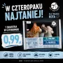 PETREPUBLIC Adult halibut i makrela mokra karma dla kotów – saszetki 4x100g