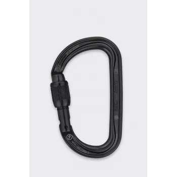 Petzl Am'D Screw-Lock Karabińczyk - Czarny