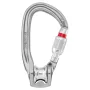 Petzl Rollclip Carabiner with Sl - Screw-Lock Pulley, 23 kN, Grey/Red