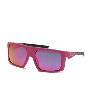 Okulary przeciwsłoneczne Philipp Plein męskie SSP009-586YLP - czarne z akcentami w kolorze złotym, kwadratowa oprawka acetatowa, szare soczewki UV400 58/18/135 mm