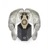 Zegarek męski Philipp Plein PWPMA0324 43mm czarny tarcza szkieletowa pasek silikonowy