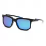 Okulary przeciwsłoneczne Philipp Plein Sport męskie prostokątne SSP011-56Z42Z - czarna oprawka, szare szkła 56/18/135 mm