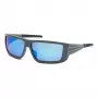 PHILIPP PLEIN SPORT Okulary przeciwsłoneczne męskie SSP003-64R43B - Czarna oprawka, szare szkła 64/14/125 mm