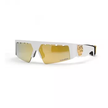 Okulary przeciwsłoneczne Philipp Plein Sport męskie SSP006V715WWG - 71/12/130 mm