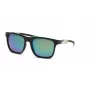 Okulary przeciwsłoneczne męskie Philipp Plein Sport SSP010-56U28Z - czarna oprawka acetatowa, szare soczewki poliwęglanowe, 56/19/135 mm