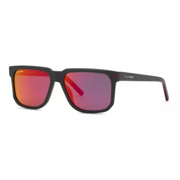 Okulary przeciwsłoneczne męskie Philipp Plein Sport SSP037-59L46P - czarna oprawka, soczewki gradientowe dymnoszare - 59/16/150 mm