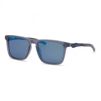 Okulary przeciwsłoneczne Philipp Plein Sport męskie SSP038-57UA1P - czarna oprawka, szare soczewki polaryzacyjne, 57/18/145 mm