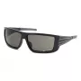 Philipp Plein Sport SSP003-640U28 Męskie kwadratowe okulary przeciwsłoneczne z acetatu, szare, 64mm