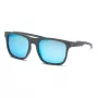 Okulary przeciwsłoneczne Philipp Plein Sport SSP010-56507P dla mężczyzn, polaryzacyjne - czarna oprawka, szare szkła 56mm